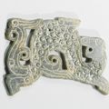 A jade 'Dragon' pendant, Warring States period (475-221 BC)