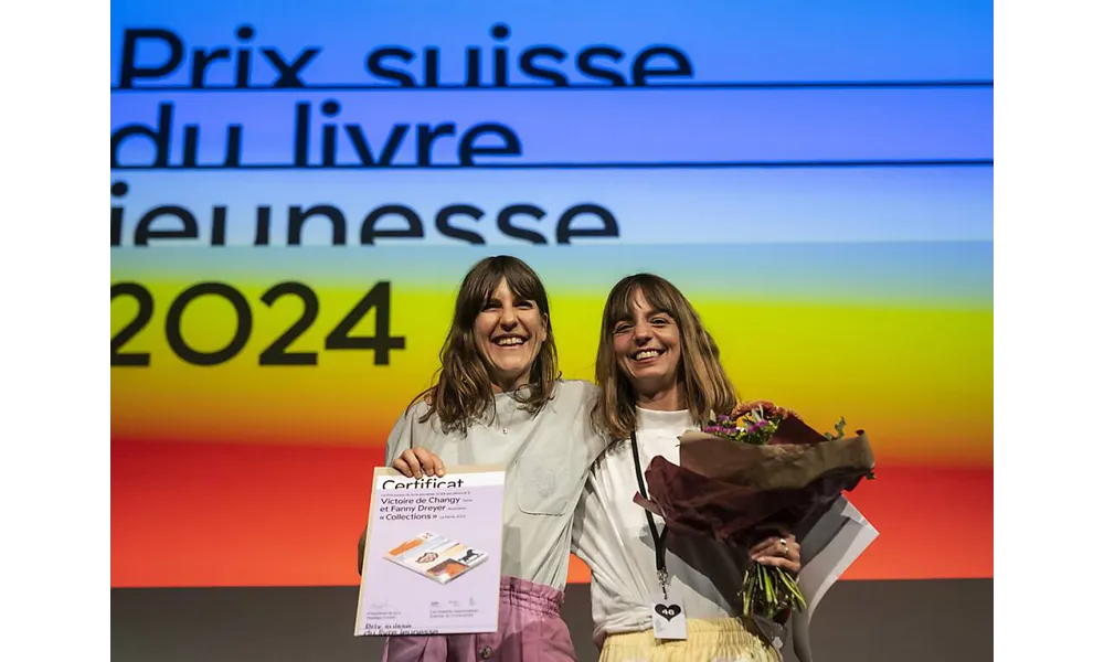 Prix suisse du livre jeunesse à Fanny Dreyer et Victoire de Changy