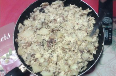 Omellette brouillée " Maison "