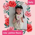 Robe petite fleurs par Nelly