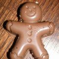 Gingerbread Man en chocolat