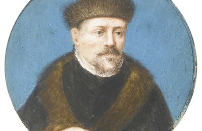 German school, 16th century, A gentleman in a fur hat