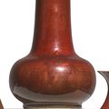 A 'Langyao' red-glazed bottle vase, Qing dynasty, Kangxi period