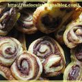 Mini palmiers au nutella