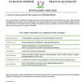 Echange franco-allemand