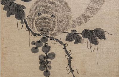 Li Yin, Squirrel, 11th year of the Kangxi reign (1672), Qing Dynasty.