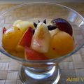 Verrine de fruits de saison