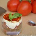 Tiramisu aux tomates et parmesan