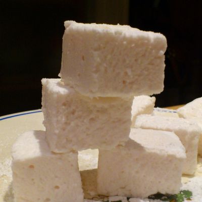 Encore une gourmandise : les guimauves...