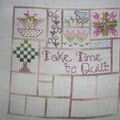 take time to quilt....