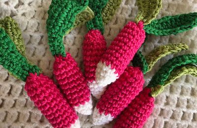 Des radis... au crochet ^^