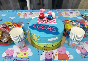 Gateau Peppa Pig