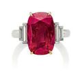 An important ruby and diamond ring