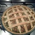 Tarte aux épinards et noisettes