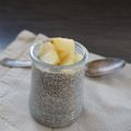 PUDDING de Chia Aux Pommes Cuites