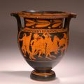 Attic red-figure column krater by the Meleager Painter, Earlier 4th Century BC