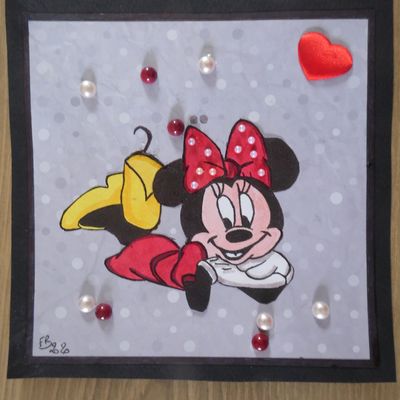 Cartes postales faites mains - Dessins animés