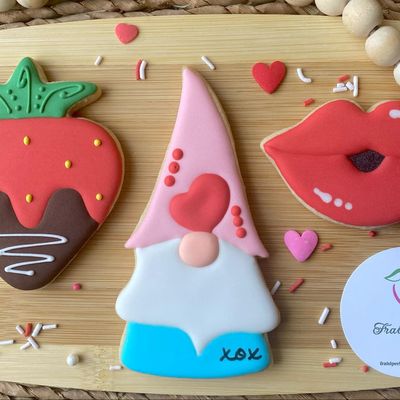 Biscuits pour la Saint-Valentin 2025