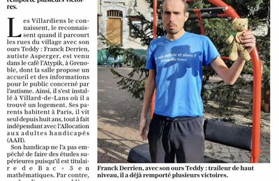 Franck Derrien, autiste et traileur de haut niveau