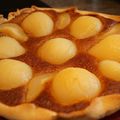 tarte frangipane poire/chocolat