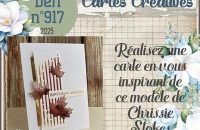 Défi n°917 du jeudi 23 octobre 2025