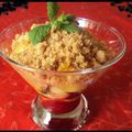 Crumble pomme-mangue (actifry)