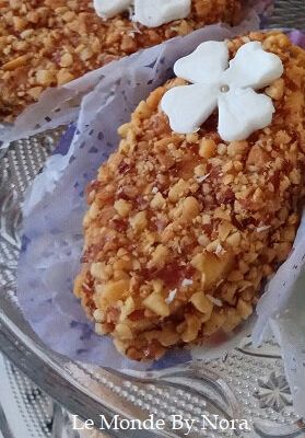 Sablés à la confiture d'abricot et aux cacahuètes