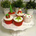 Cupcakes de Noël a l'atelier des Gourmandises