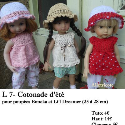 Une petite nouvelle!... et nouveau Tuto L 7