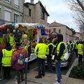 les Gilets jaunes, place Saint-Pierre pour l'acte IX, le 12 janvier 2019