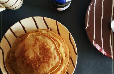 PANCAKES VEGAN A PARTAGER