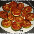 Courgette façon pizza 2 pp