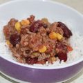 Chili con carne à ma façon