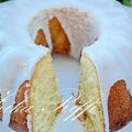 GÂTEAU BUNDT VANILLE ET GLAÇAGE AU CITRON / SANS BEURRE