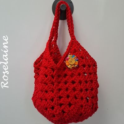 2 petits sacs au crochet