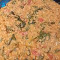 DHAL LENTILLES CORAIL - EPINARDS - LAIT DE COCO