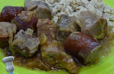 Sauté de porc à la montagnarde