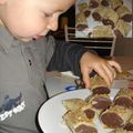 roulé de brick au chocolat et noisettes