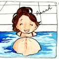 Journal d'une femme enceinte - Vive la piscine