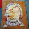 Un nouveau livre en tissu de 1927 !... "M. Canard" cherche une maison par Benjamin Rabier (Album toile n° 64)