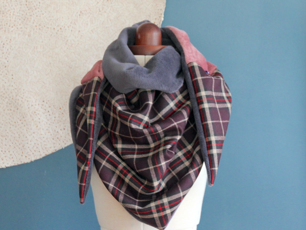 Le  C H E C H E  de Fran et ses petits : les Chèches-de-Chutes ! 💜