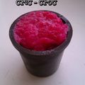 Glace au sirop de fraises