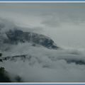 Le Col de Rousset dans les nuages