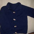 Cardigan raglan