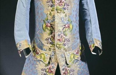 Gilet d’homme ayant appartenu à Claude-Lamoral II (1685-1766), prince de Ligne et du Saint Empire, vers 1750