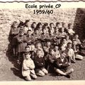 Ecole privée CP 1959/1960