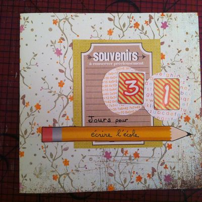 Atelier 31 jours pour écrire l'école avec Stéphanie Leschiera - page de couverture