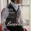 La chronique des Bridgerton, tome 3: Benedict -Julia Quinn.