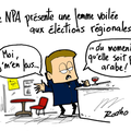NPA, élections régionales, Vaucluse, voile et vapeur de polémique