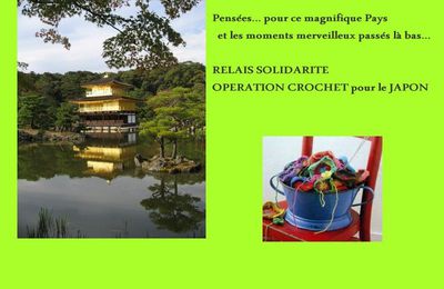 crochetons japon - solidarité